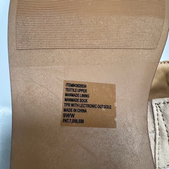 Torrid Embellished Double Band Slide size 9WW Boho Resort Summer NEW - Picture 7 of 7